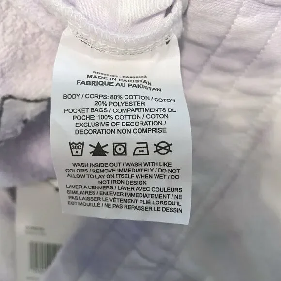 NIKE purple Tie-dye Standard fit mid rise size 2X Creativity sweatpants NEW - Picture 10 of 11